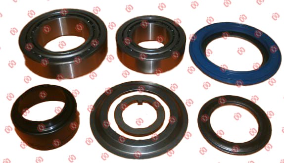 Wheel Bearing Kit (8-9t Eco Plus, >10/04 -) Suitable Bpw 09.801.06.26.0 Vkba5550 Ref Onyarbi 30.02.92