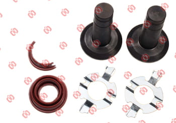 Caliper Calibration Bolt&boots Repair Kit  Compatible Avec Bpw 09.801.07.63.0 Ref Onyarbi 51.02.21