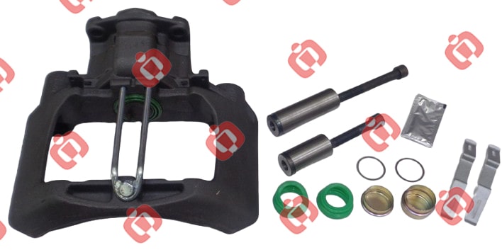 Regenerated Caliper Wabco Pan 19 L Compatible Avec Wabco 640195 Ref Onyarbi 52.02.74