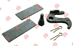 P/k ЗАМКА СЕДЛА + ПОДКЛАДКИ КРЕПЛЕНИЯ СЕДЛА Ii/iir Совместимость с Simplex 40-1-00254 Ref Onyarbi 90.13.64