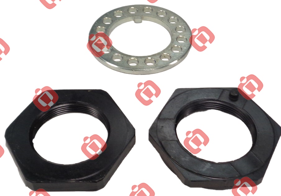 Kit Tuerca Eje M56 3.011.0040.01 Compatible Con Saf Holland 3.011.0040.01 Ref Onyarbi 90.19.80