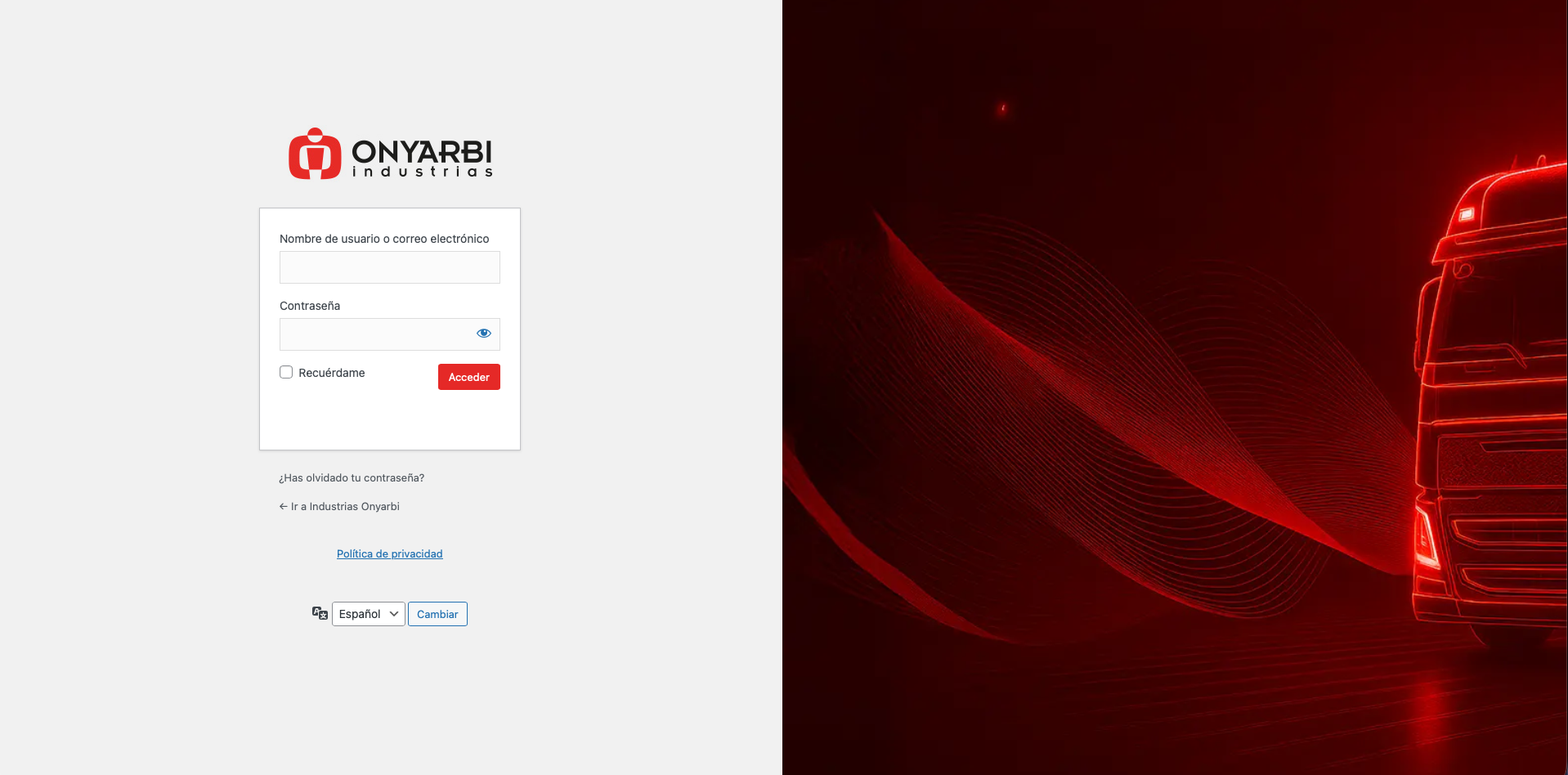 nueva area de clientes