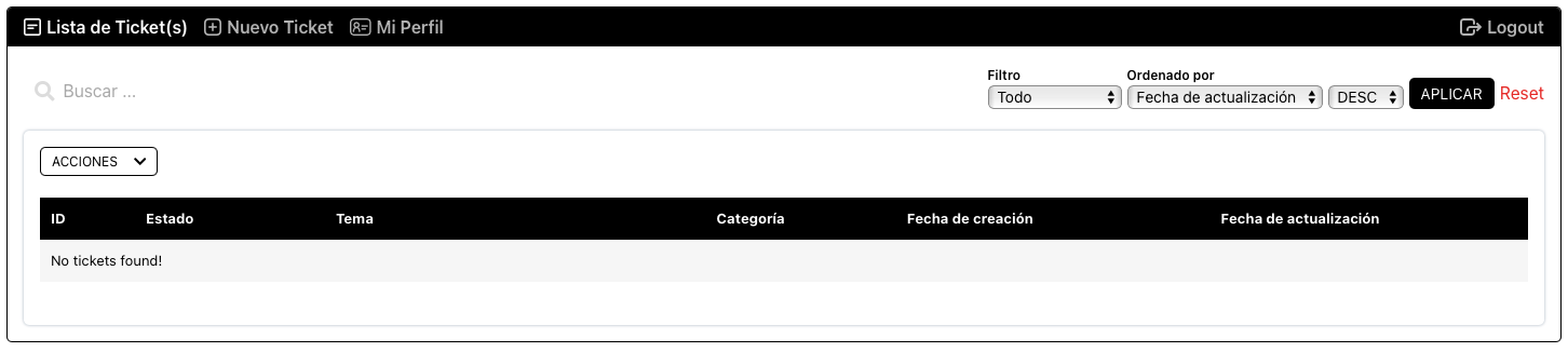 Nueva Area de clientes castellano
