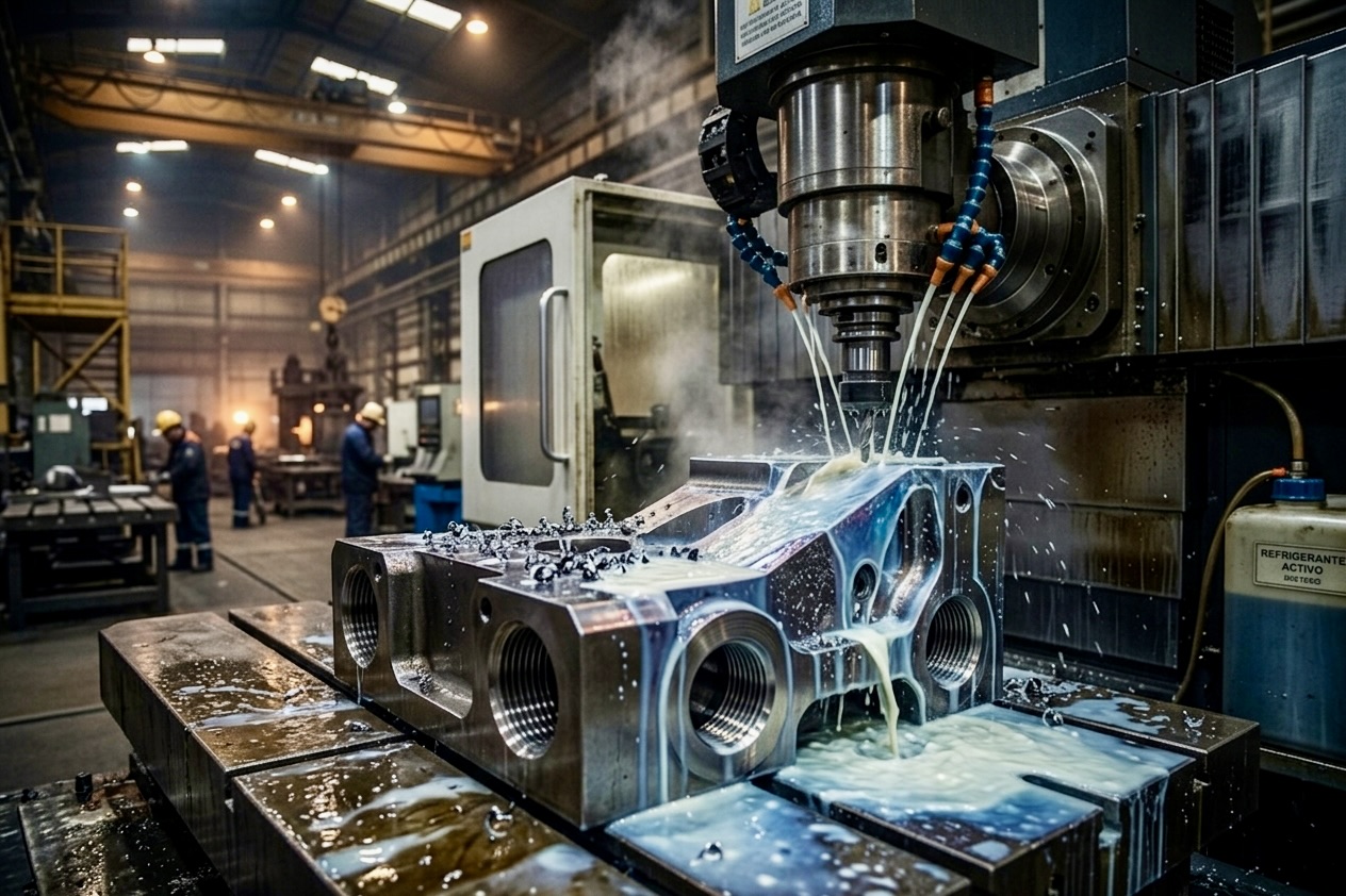 cnc refrigerante